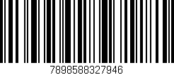 Código de barras (EAN, GTIN, SKU, ISBN): '7898588327946'