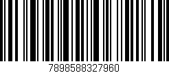 Código de barras (EAN, GTIN, SKU, ISBN): '7898588327960'