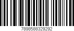 Código de barras (EAN, GTIN, SKU, ISBN): '7898588329292'