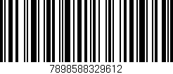Código de barras (EAN, GTIN, SKU, ISBN): '7898588329612'