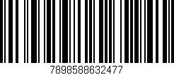 Código de barras (EAN, GTIN, SKU, ISBN): '7898588632477'