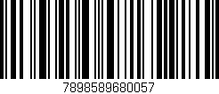 Código de barras (EAN, GTIN, SKU, ISBN): '7898589680057'