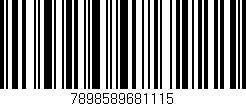 Código de barras (EAN, GTIN, SKU, ISBN): '7898589681115'