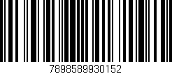 Código de barras (EAN, GTIN, SKU, ISBN): '7898589930152'