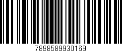 Código de barras (EAN, GTIN, SKU, ISBN): '7898589930169'