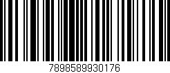 Código de barras (EAN, GTIN, SKU, ISBN): '7898589930176'