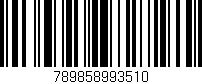 Código de barras (EAN, GTIN, SKU, ISBN): '789858993510'