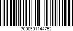 Código de barras (EAN, GTIN, SKU, ISBN): '7898591144752'