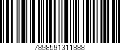 Código de barras (EAN, GTIN, SKU, ISBN): '7898591311888'