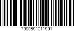 Código de barras (EAN, GTIN, SKU, ISBN): '7898591311901'