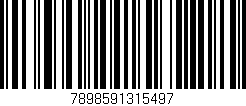 Código de barras (EAN, GTIN, SKU, ISBN): '7898591315497'