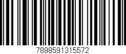 Código de barras (EAN, GTIN, SKU, ISBN): '7898591315572'