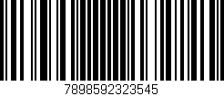 Código de barras (EAN, GTIN, SKU, ISBN): '7898592323545'