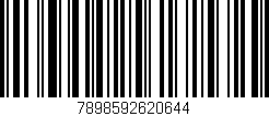 Código de barras (EAN, GTIN, SKU, ISBN): '7898592620644'