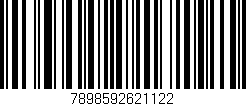 Código de barras (EAN, GTIN, SKU, ISBN): '7898592621122'