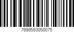 Código de barras (EAN, GTIN, SKU, ISBN): '7898593050075'