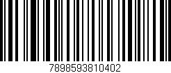 Código de barras (EAN, GTIN, SKU, ISBN): '7898593810402'