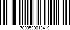 Código de barras (EAN, GTIN, SKU, ISBN): '7898593810419'