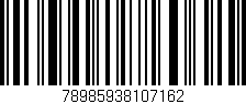Código de barras (EAN, GTIN, SKU, ISBN): '78985938107162'