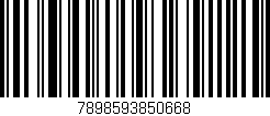 Código de barras (EAN, GTIN, SKU, ISBN): '7898593850668'