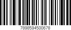 Código de barras (EAN, GTIN, SKU, ISBN): '7898594500678'