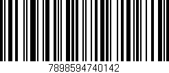Código de barras (EAN, GTIN, SKU, ISBN): '7898594740142'