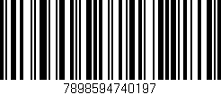 Código de barras (EAN, GTIN, SKU, ISBN): '7898594740197'