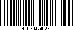 Código de barras (EAN, GTIN, SKU, ISBN): '7898594740272'
