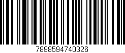 Código de barras (EAN, GTIN, SKU, ISBN): '7898594740326'