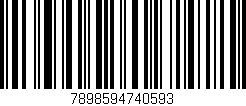 Código de barras (EAN, GTIN, SKU, ISBN): '7898594740593'