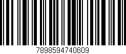 Código de barras (EAN, GTIN, SKU, ISBN): '7898594740609'