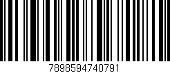 Código de barras (EAN, GTIN, SKU, ISBN): '7898594740791'