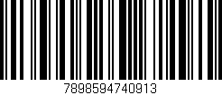 Código de barras (EAN, GTIN, SKU, ISBN): '7898594740913'