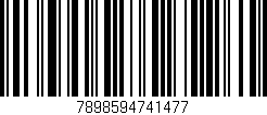 Código de barras (EAN, GTIN, SKU, ISBN): '7898594741477'