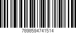 Código de barras (EAN, GTIN, SKU, ISBN): '7898594741514'