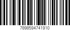 Código de barras (EAN, GTIN, SKU, ISBN): '7898594741910'