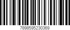 Código de barras (EAN, GTIN, SKU, ISBN): '7898595230369'