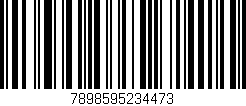 Código de barras (EAN, GTIN, SKU, ISBN): '7898595234473'
