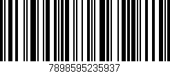 Código de barras (EAN, GTIN, SKU, ISBN): '7898595235937'