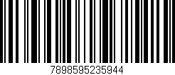 Código de barras (EAN, GTIN, SKU, ISBN): '7898595235944'