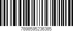 Código de barras (EAN, GTIN, SKU, ISBN): '7898595236385'