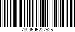 Código de barras (EAN, GTIN, SKU, ISBN): '7898595237535'