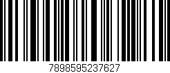 Código de barras (EAN, GTIN, SKU, ISBN): '7898595237627'