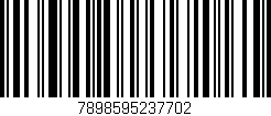Código de barras (EAN, GTIN, SKU, ISBN): '7898595237702'