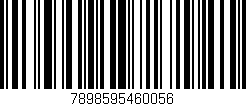 Código de barras (EAN, GTIN, SKU, ISBN): '7898595460056'