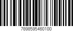 Código de barras (EAN, GTIN, SKU, ISBN): '7898595460100'