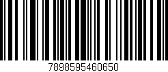 Código de barras (EAN, GTIN, SKU, ISBN): '7898595460650'