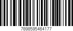Código de barras (EAN, GTIN, SKU, ISBN): '7898595464177'
