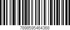 Código de barras (EAN, GTIN, SKU, ISBN): '7898595464368'
