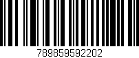 Código de barras (EAN, GTIN, SKU, ISBN): '789859592202'